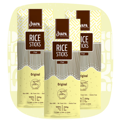 Rice Sticks (Flat) 250g Pack of 3