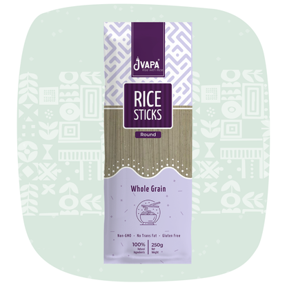 Rice Sticks Whole Grain (Round) 250g