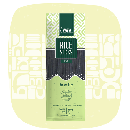 Rice Sticks Brown Rice (Flat) 250g